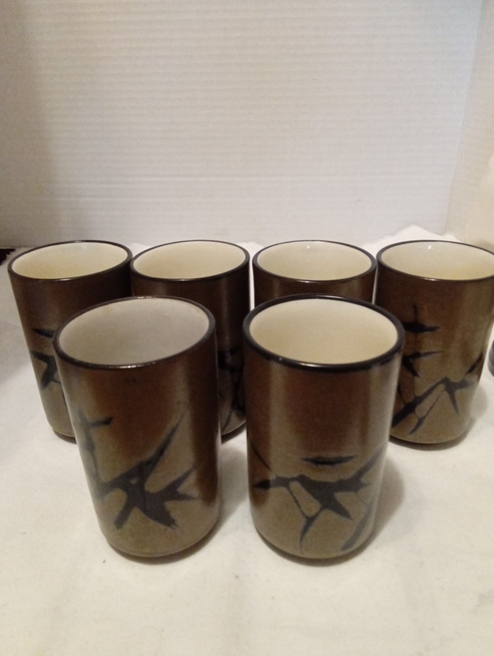 Vintage Otagiri Stoneware Tea Or Sake Cups From Japan 6